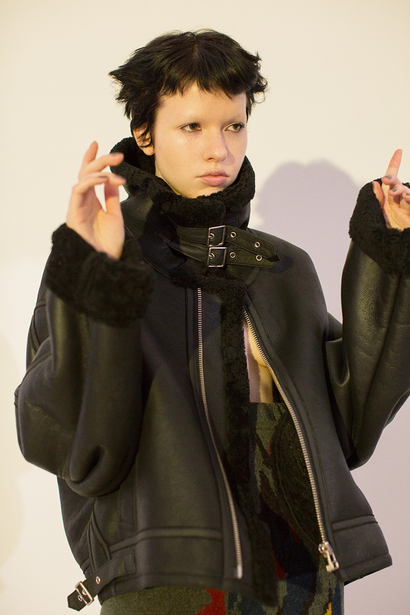 B3 Mouton Jacket 詳細画像 Black 1