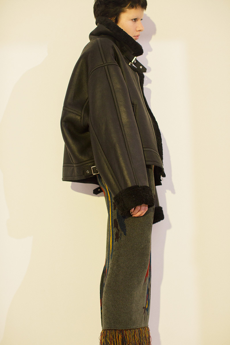 B3 Mouton Jacket 詳細画像 Black 2