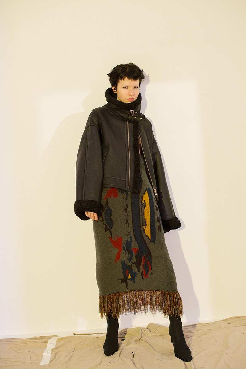 B3 Mouton Jacket 詳細画像 Black 3