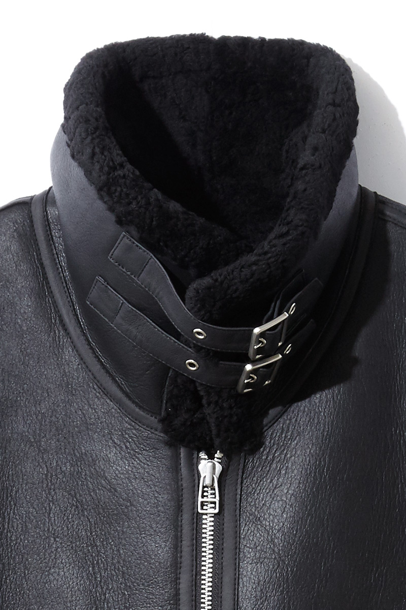 B3 Mouton Jacket 詳細画像 Black 3