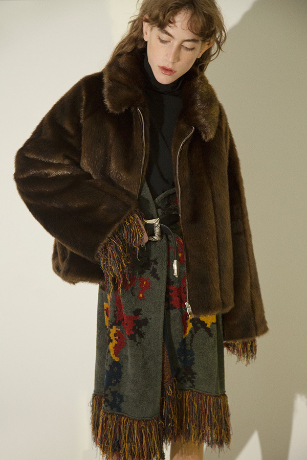 Faux Fur Blouson