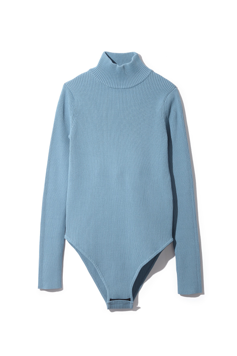Stand Neck Body Suits 詳細画像 Blue 1