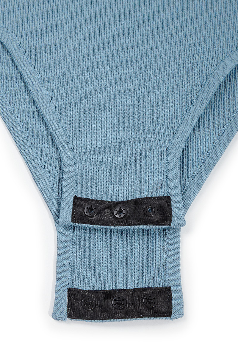Stand Neck Body Suits 詳細画像 Blue 3
