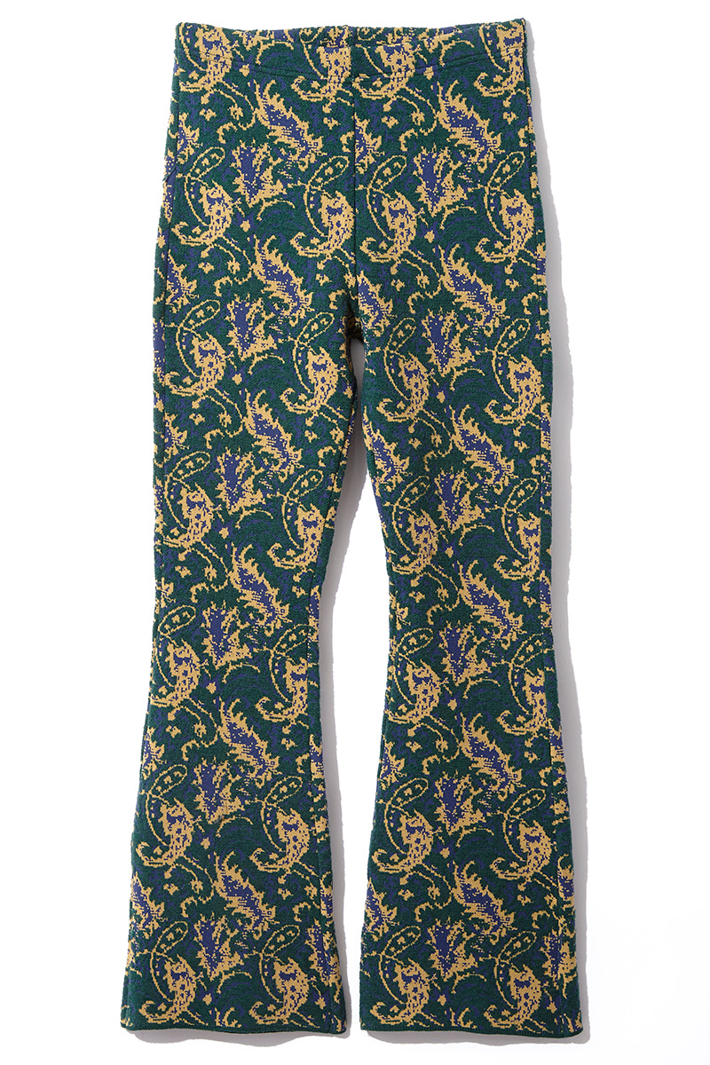 Jacquard Knit Trousers