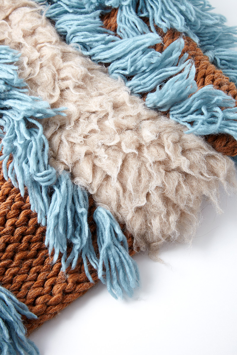 Mixture Hand Knit Gown 詳細画像 Mix 3