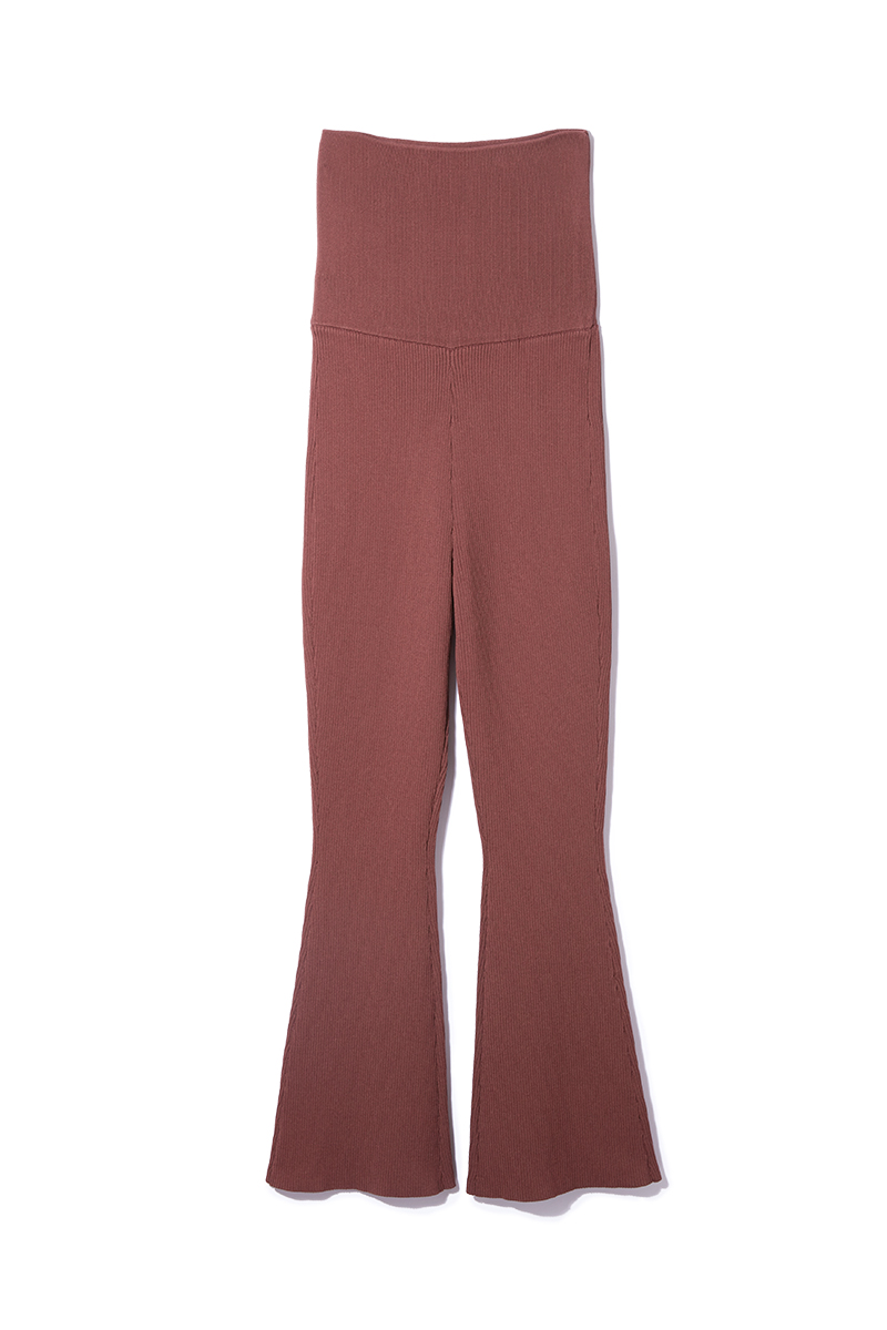 Rib Knit Trouser