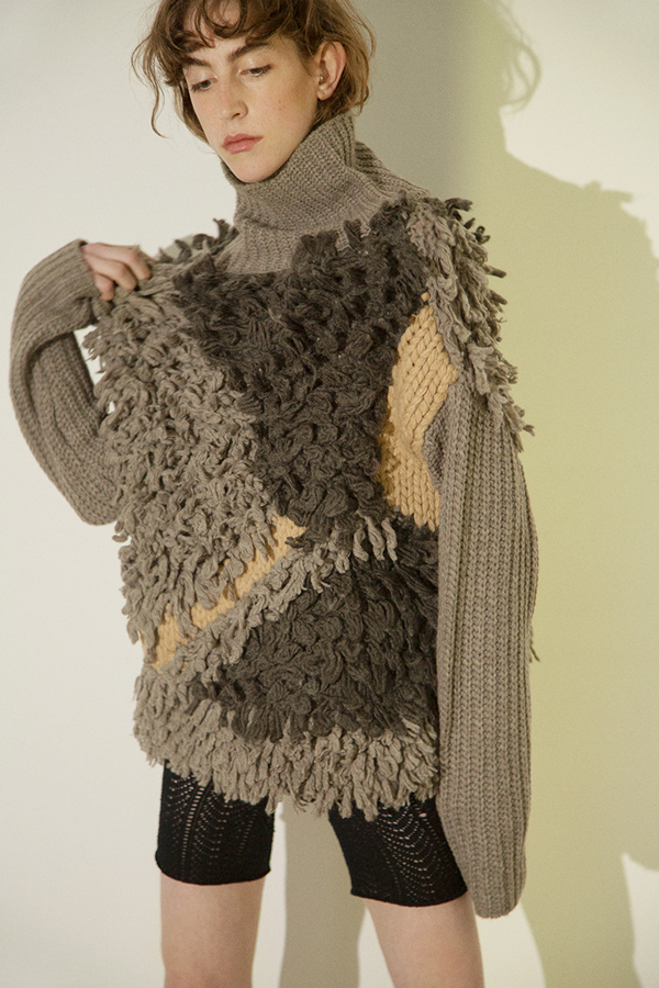 Patchwork Turtle Knit