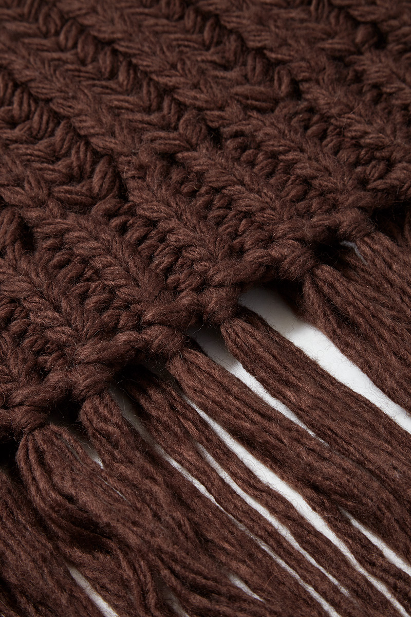 Egg Knit Tops 詳細画像 Brown 3