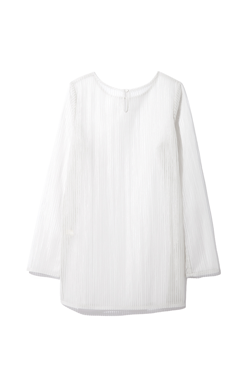Stripe Long T-shirts 詳細画像 White 2