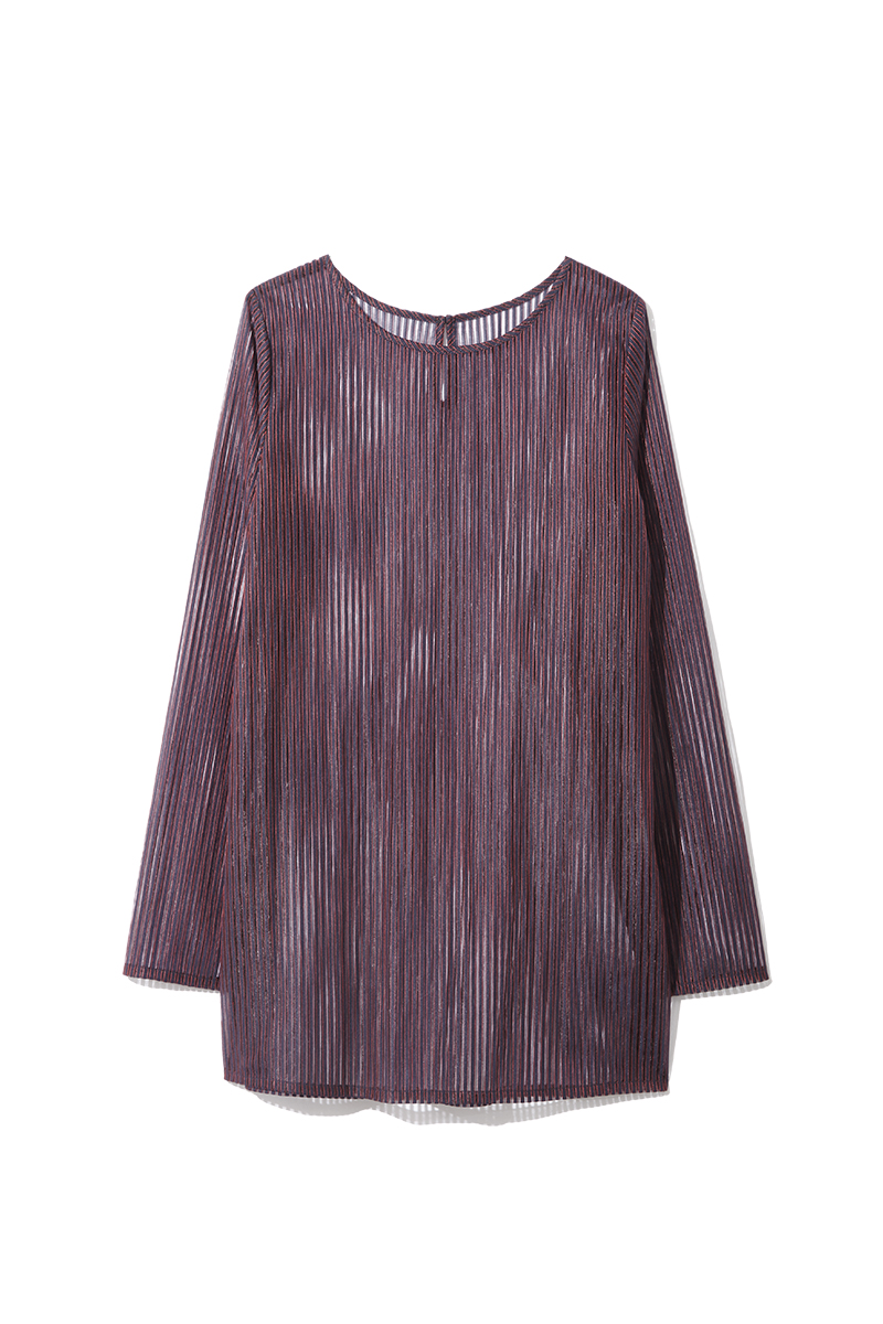 Stripe Long T-shirts 詳細画像 Navy 1