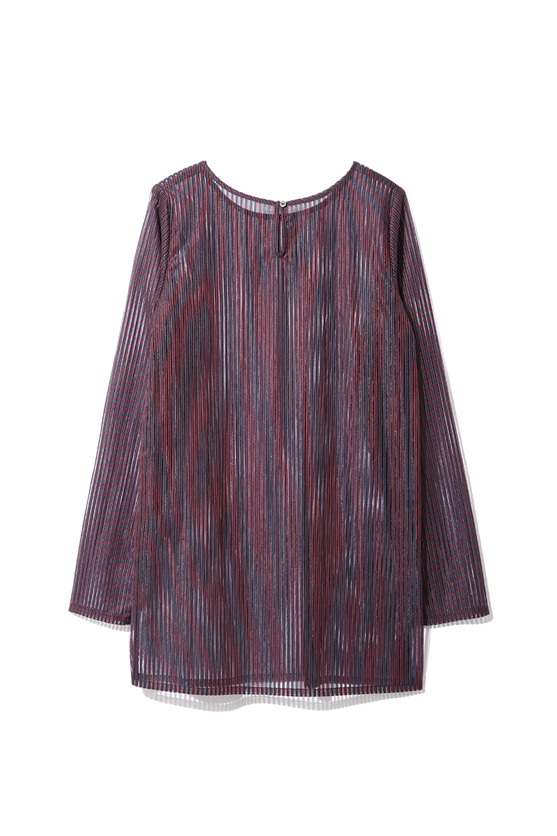 Stripe Long T-shirts 詳細画像 Navy 2