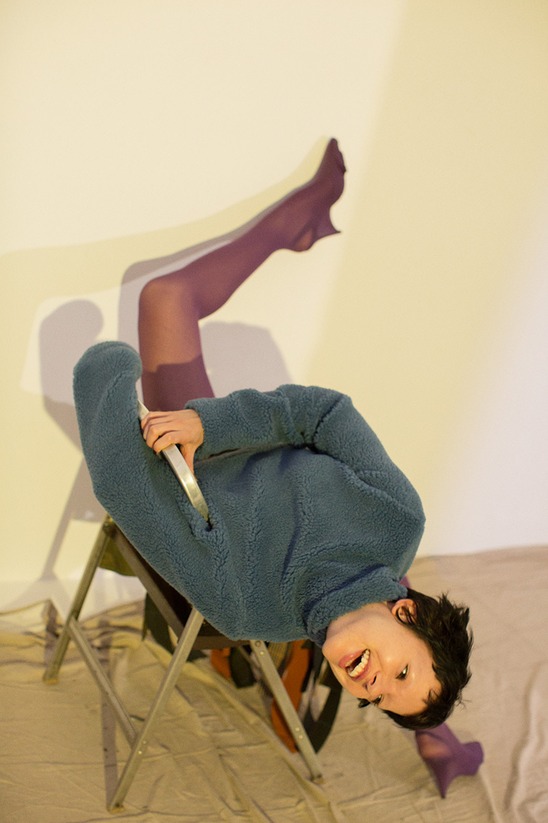 Sheep Boa Tops 詳細画像 Blue 2