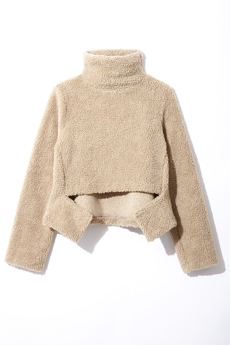 Sheep Boa Tops 詳細画像 Beige 1