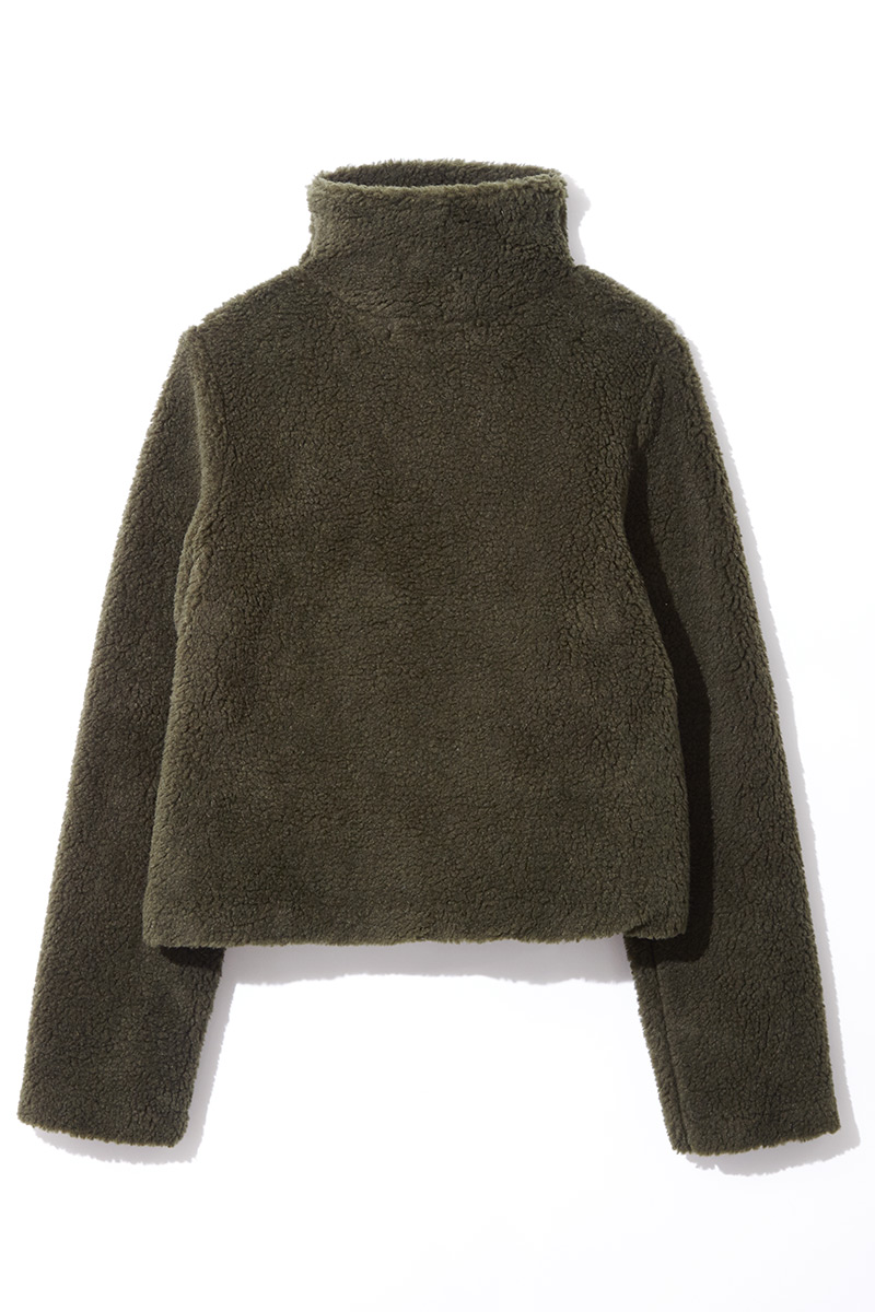 Sheep Boa Tops 詳細画像 Khaki 2