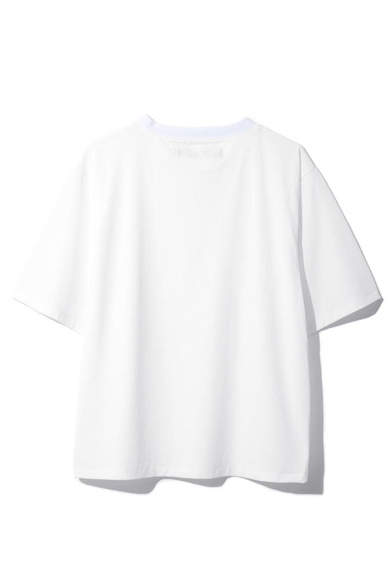 Box Sleeve Tee 詳細画像 White 2