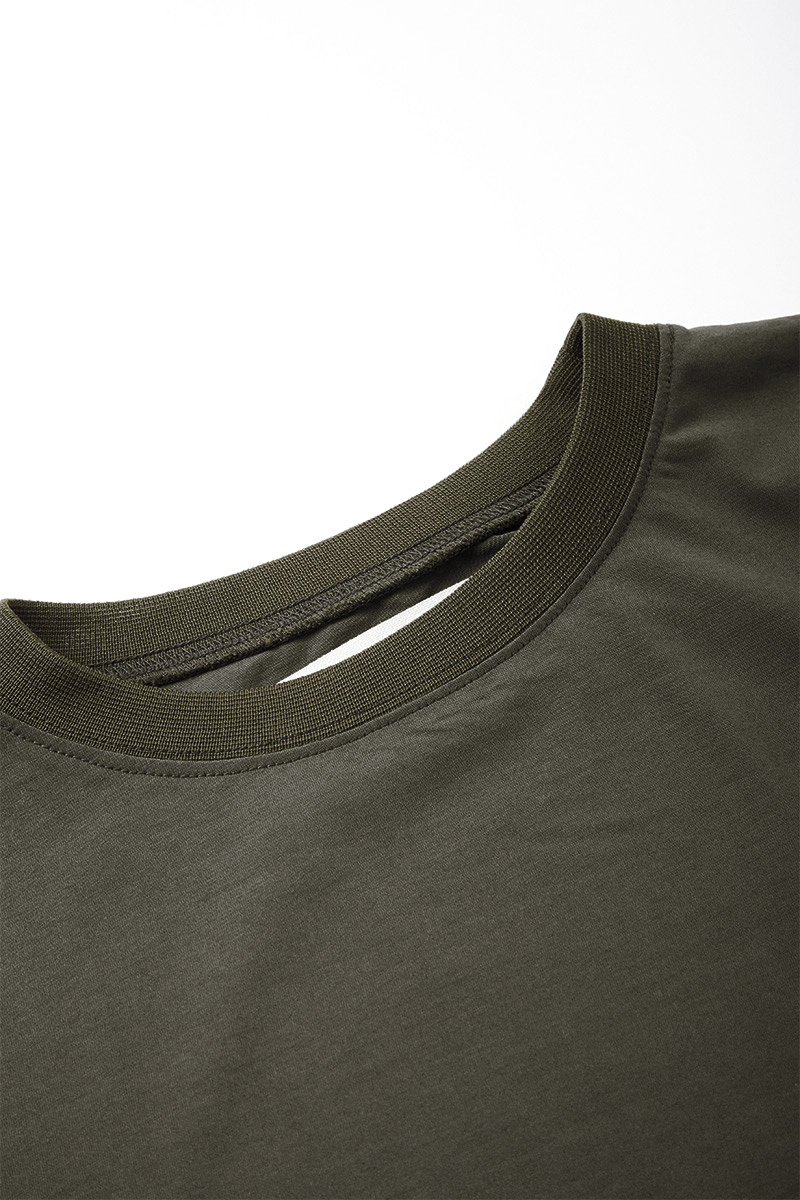 Box Sleeve Tee 詳細画像 Khaki 3
