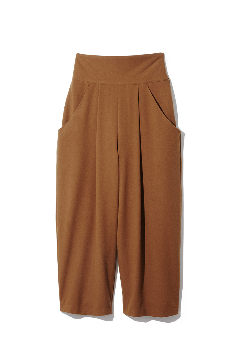 Wide Cropped Trousers Set-up