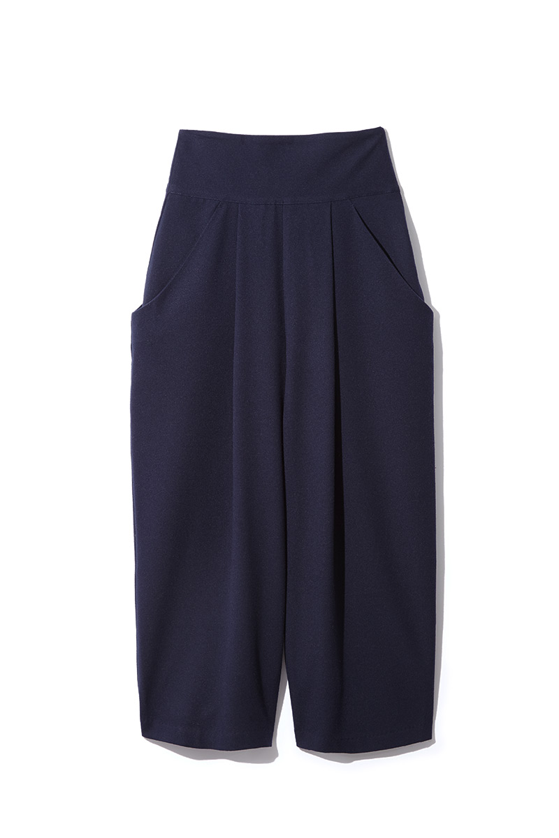 Wide Cropped Trousers Set-up 詳細画像 Navy 4