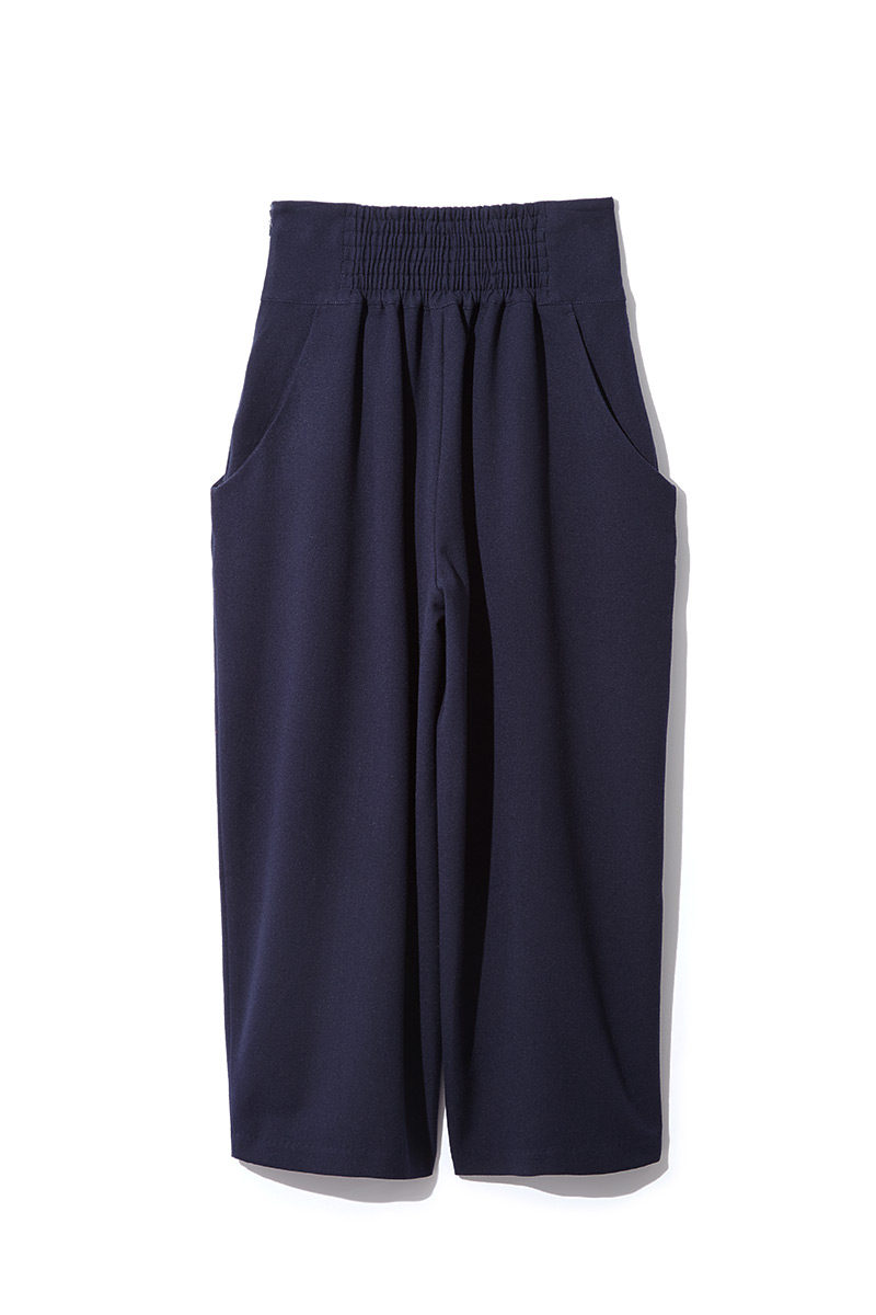 Wide Cropped Trousers Set-up 詳細画像 Navy 5