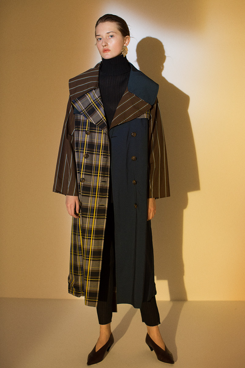 Mixture Trench Coat and Vest 詳細画像 Mix 1