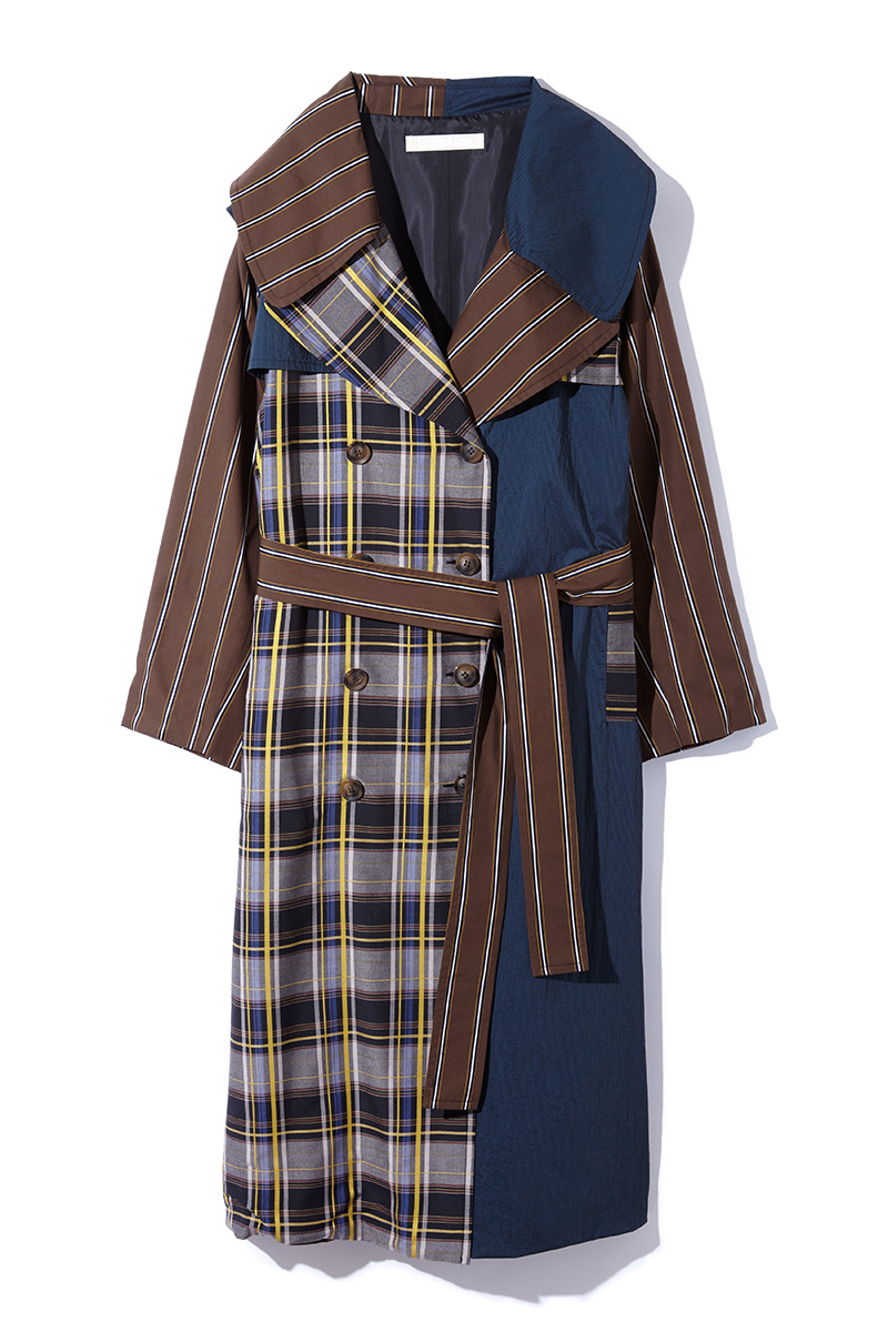 Mixture Trench Coat and Vest 詳細画像 Mix 1