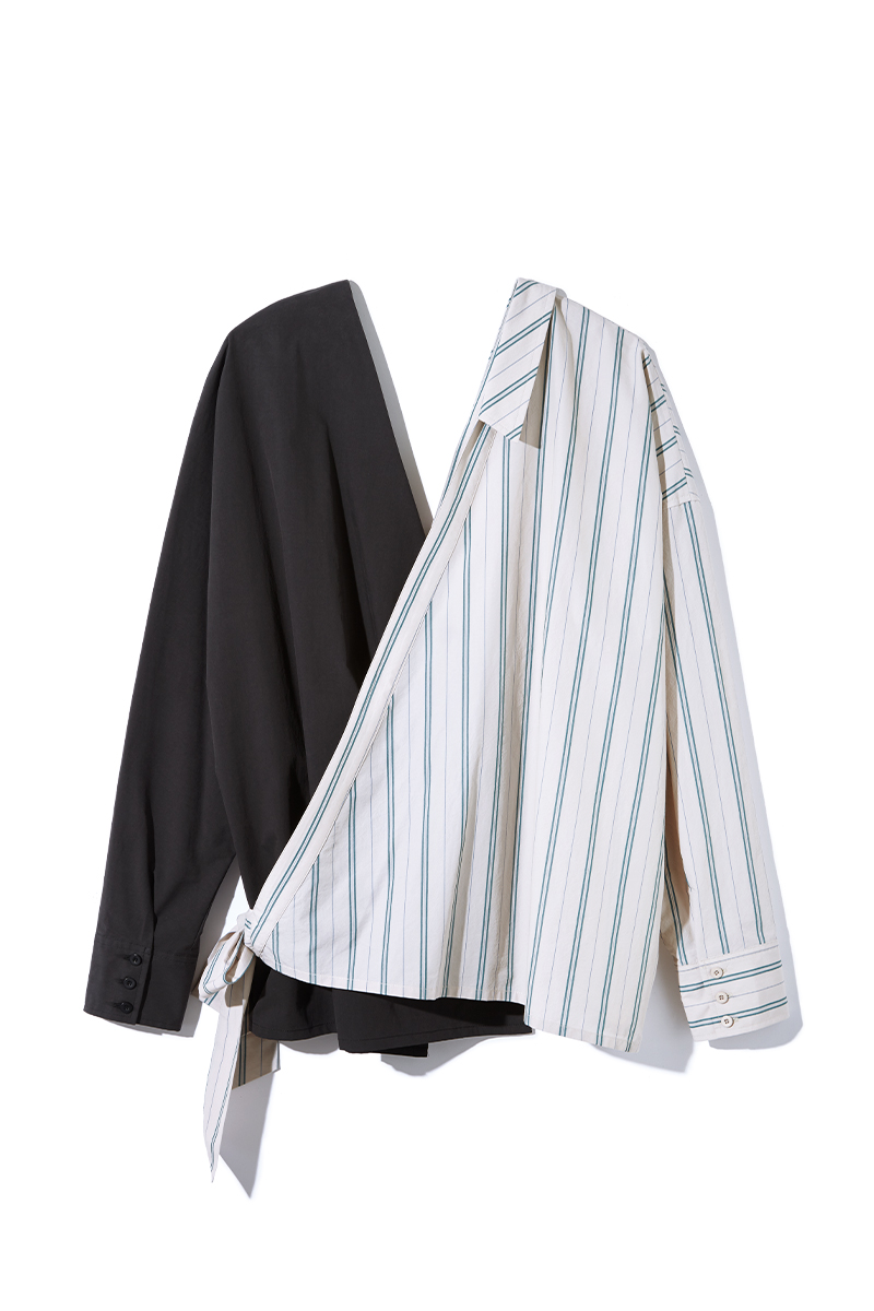 Double Half Shirts 詳細画像 Black 3