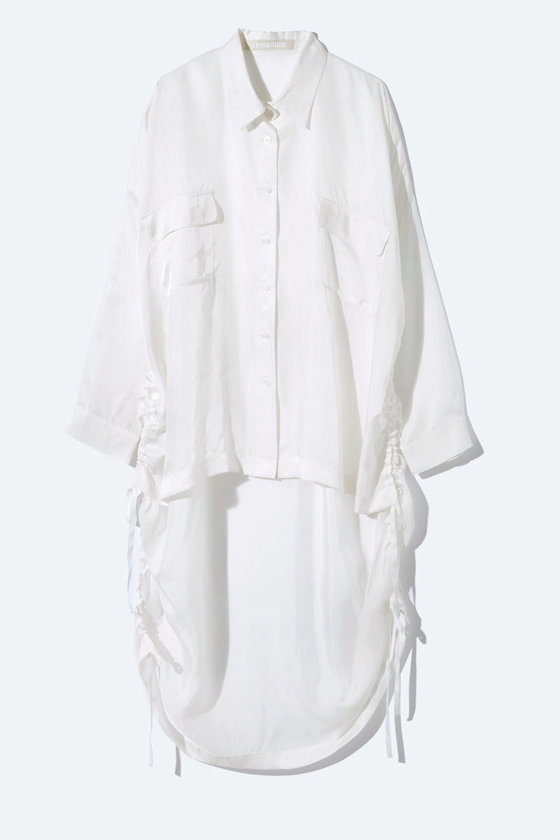 Drawstring Blight Shirts 詳細画像 White 2