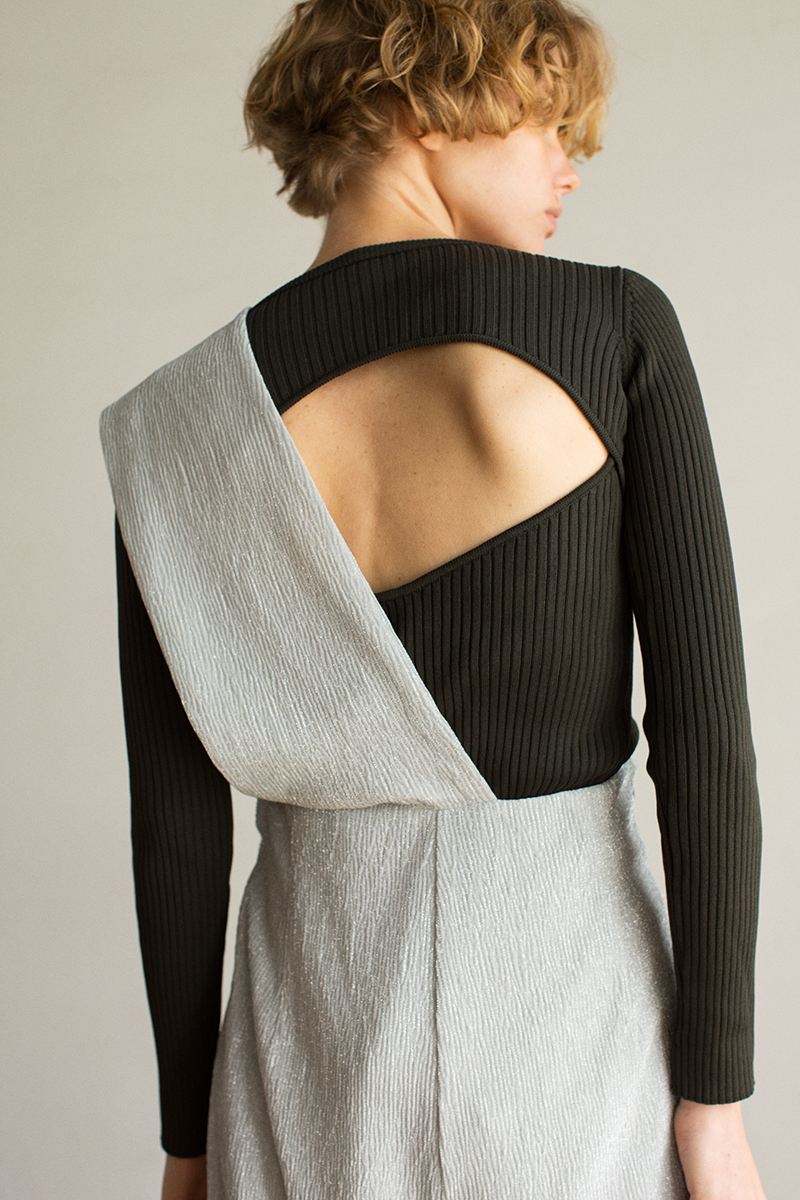 Back Window Bodysuits 詳細画像 Khaki 1
