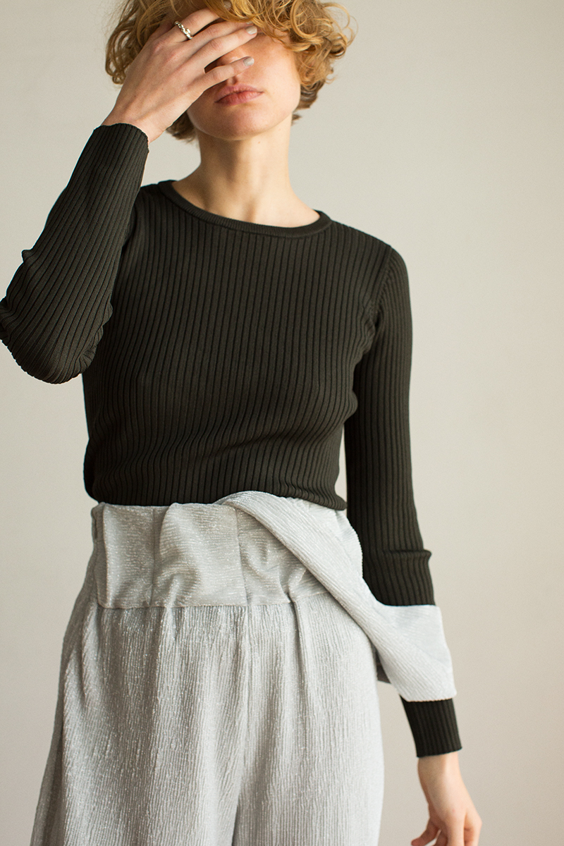 Back Window Bodysuits 詳細画像 Khaki 2