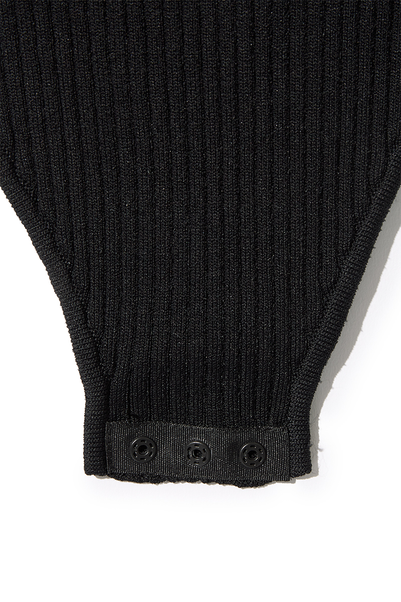 Back Window Bodysuits 詳細画像 Black 4