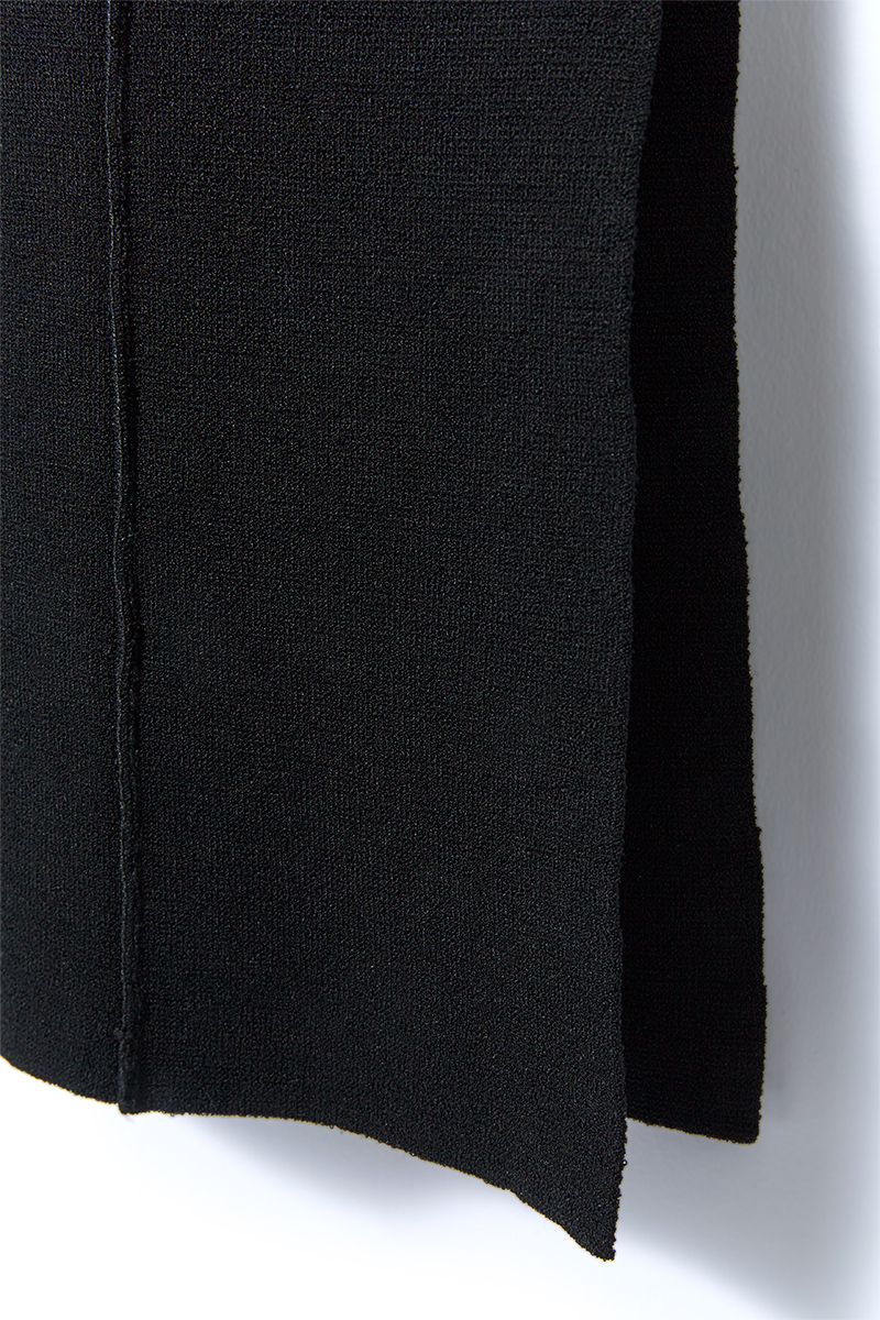 Stretch Knitted Camisole Dress 詳細画像 Black 3