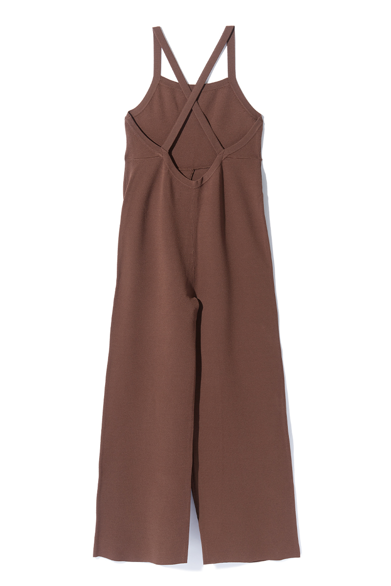 Knit Jumpsuits 詳細画像 Brown 2