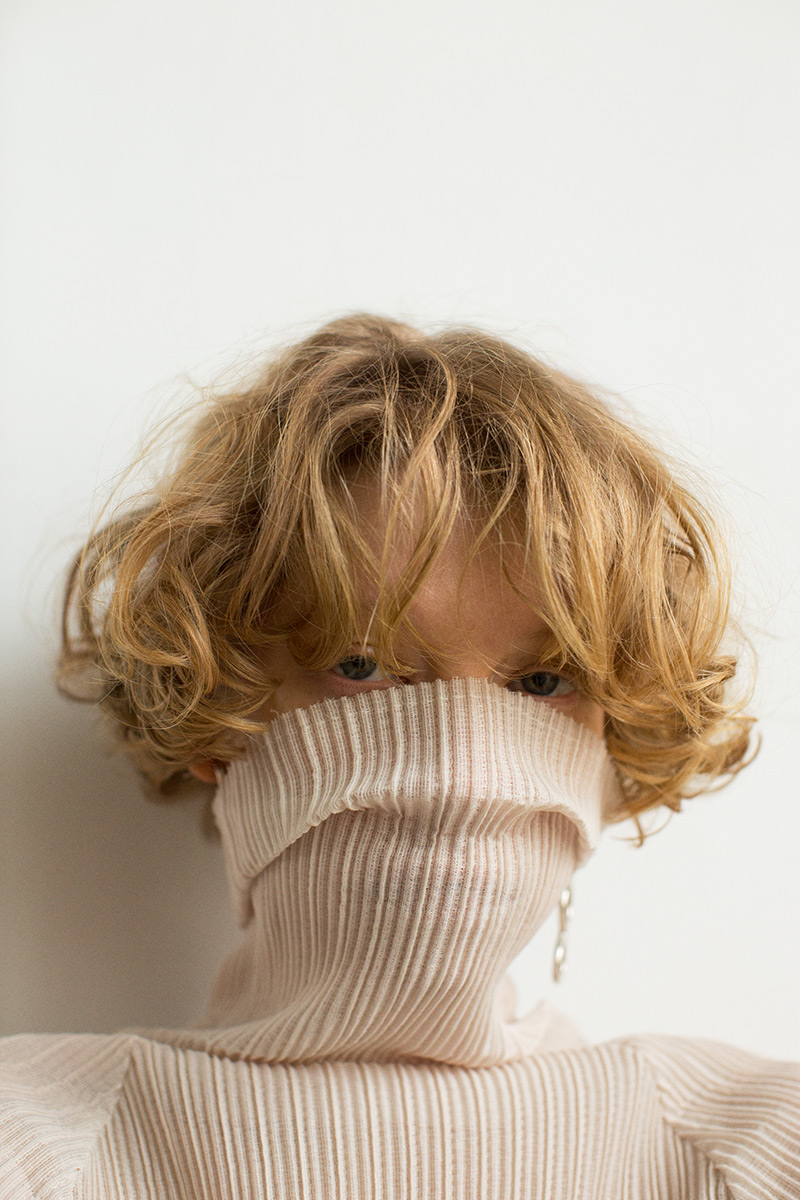 Pleats Jersey Top 詳細画像 Beige 2