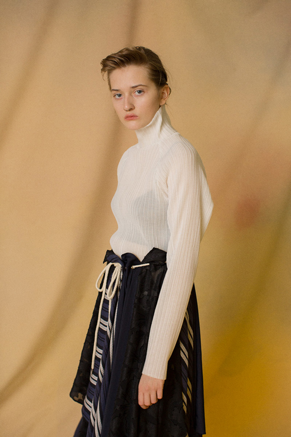 Pleats Jersey Top