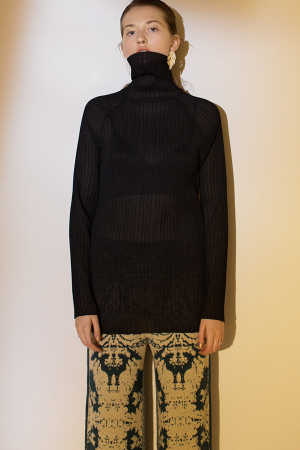 Pleats Jersey Top