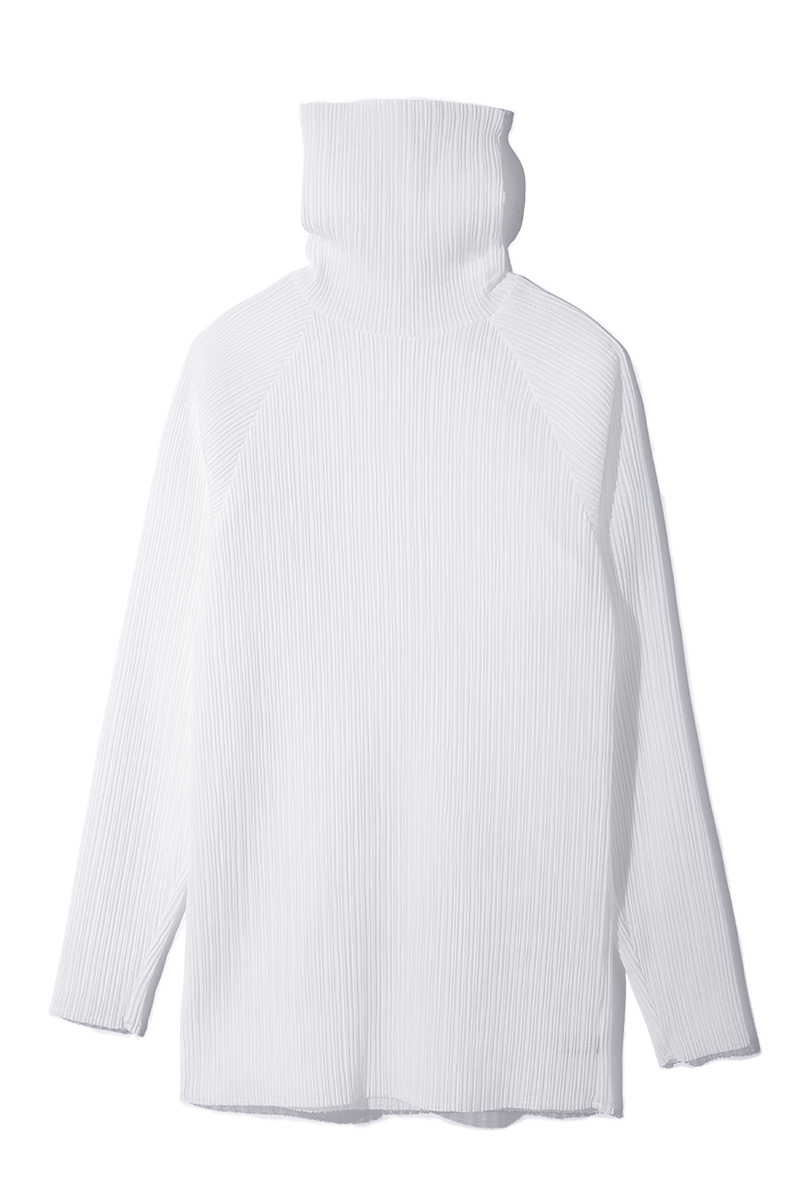 Pleats Jersey Top 詳細画像 White 1