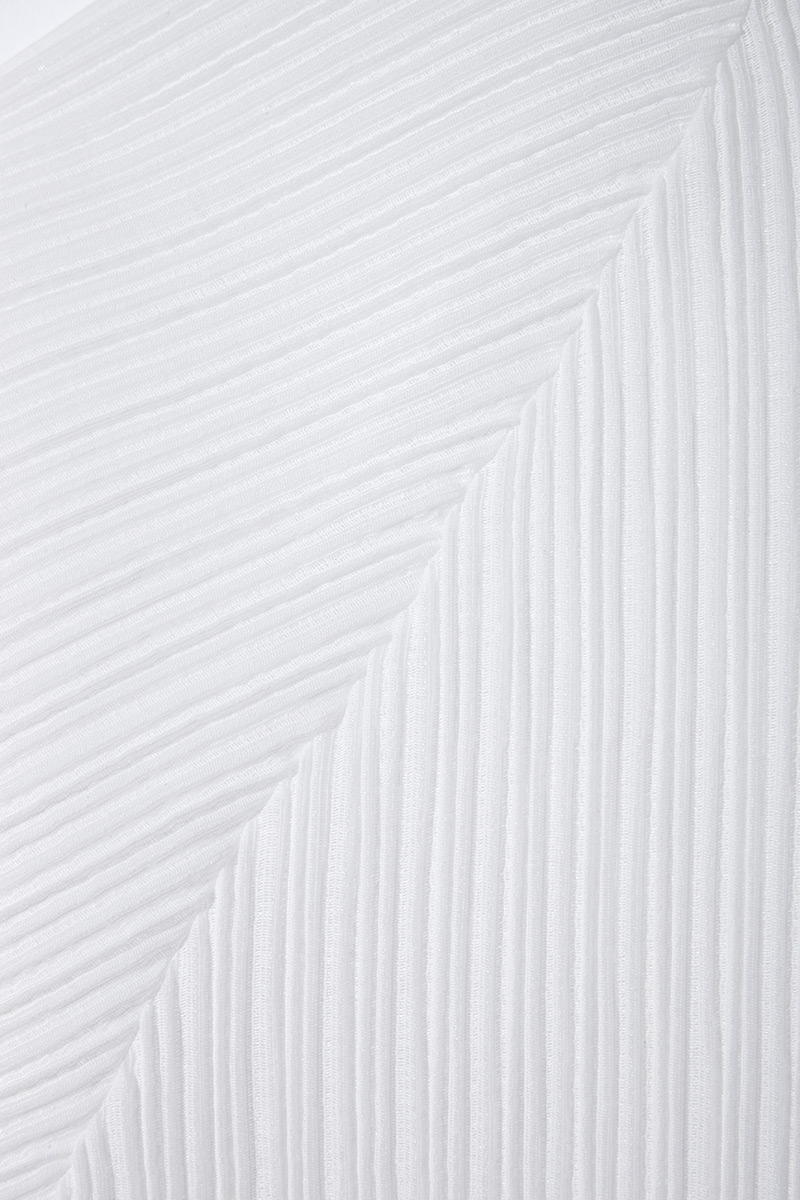 Pleats Jersey Top 詳細画像 White 3
