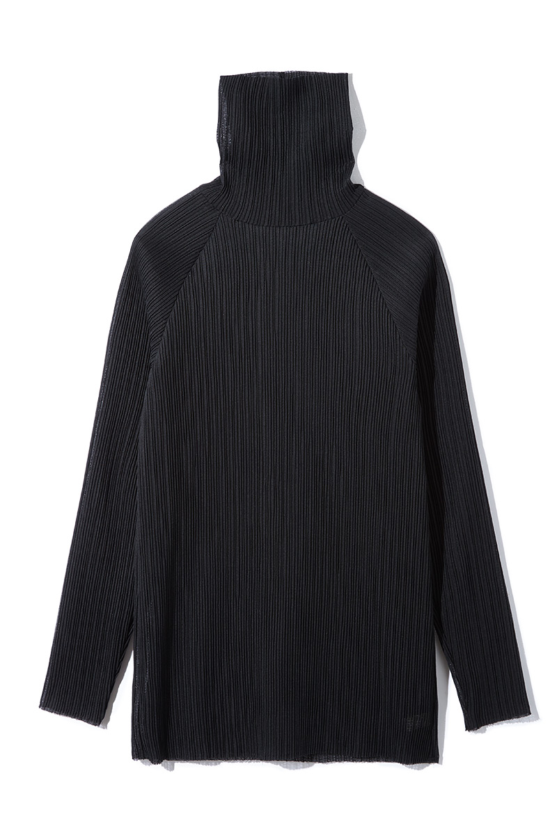 Pleats Jersey Top 詳細画像 Black 1