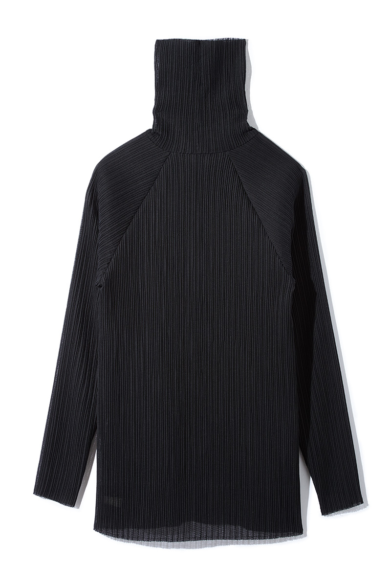 Pleats Jersey Top 詳細画像 Black 2