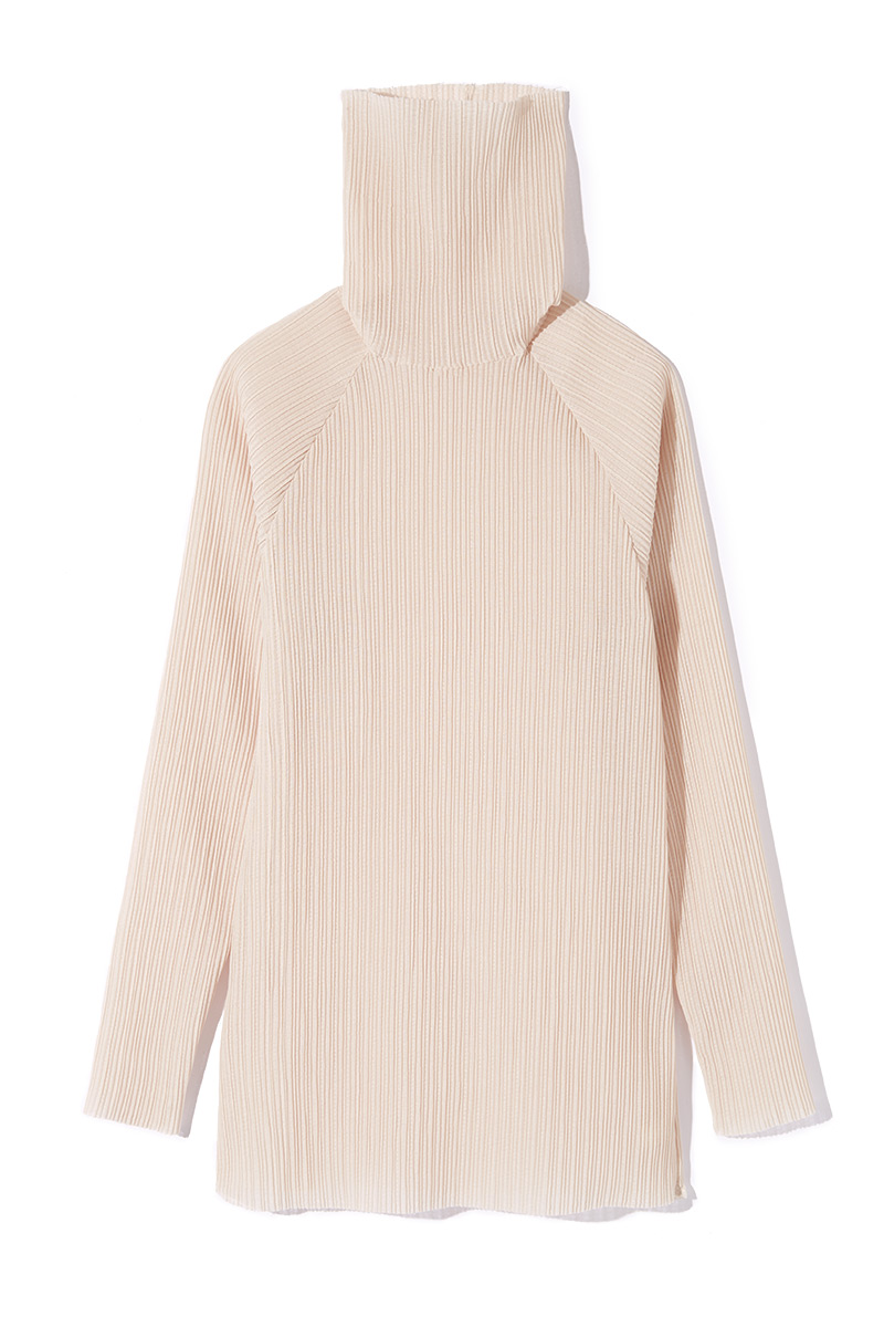 Pleats Jersey Top 詳細画像 Beige 1