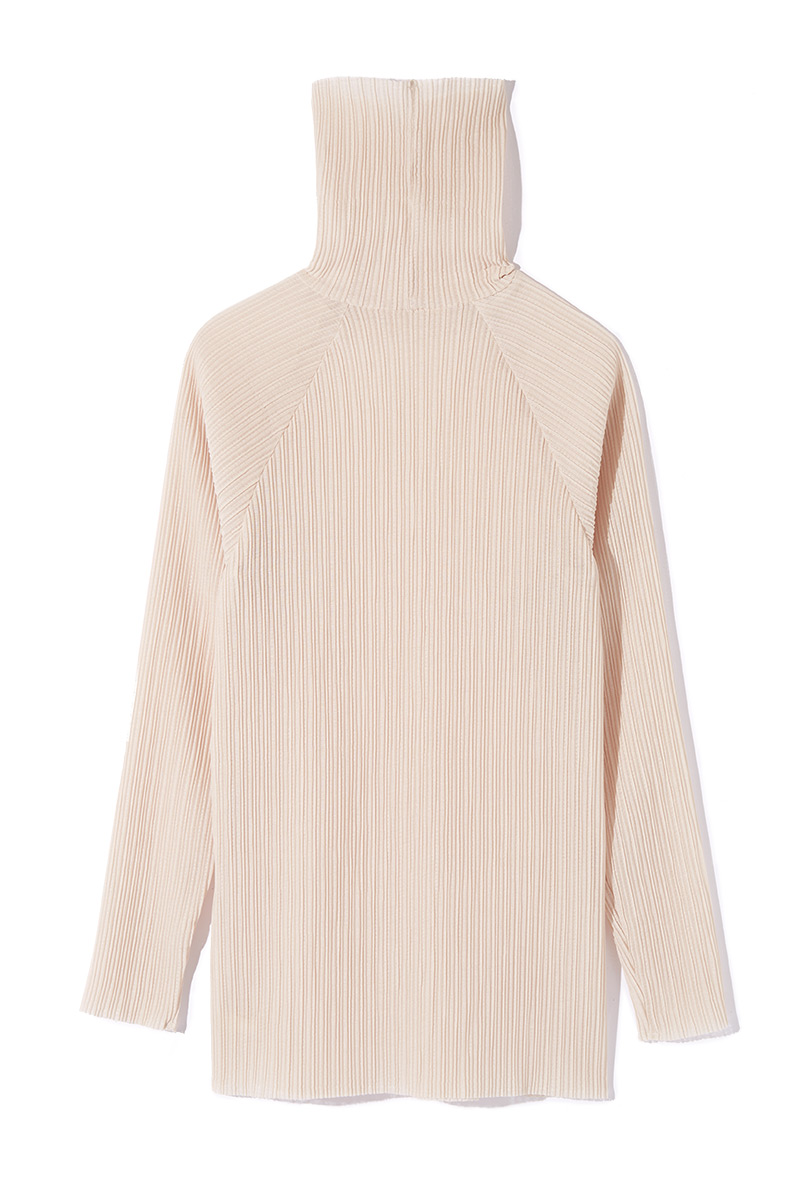 Pleats Jersey Top 詳細画像 Beige 2