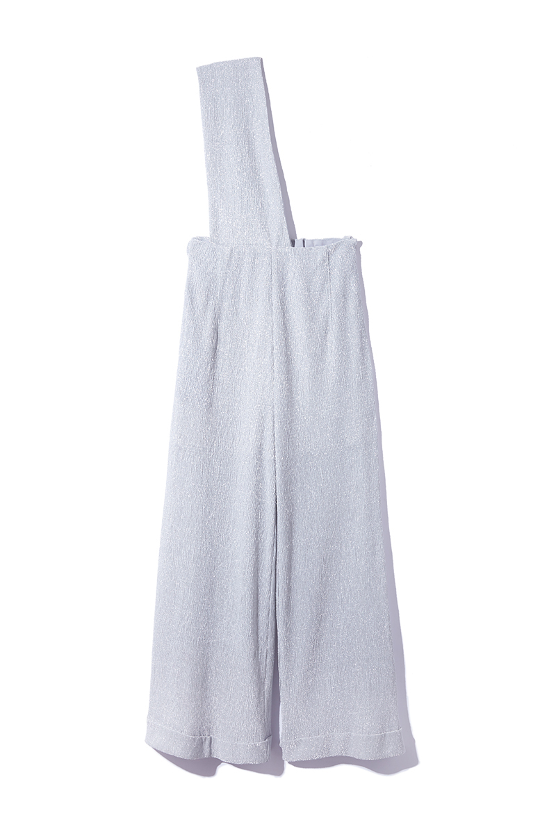 Glitter Belted Trousers 詳細画像 Silver 1