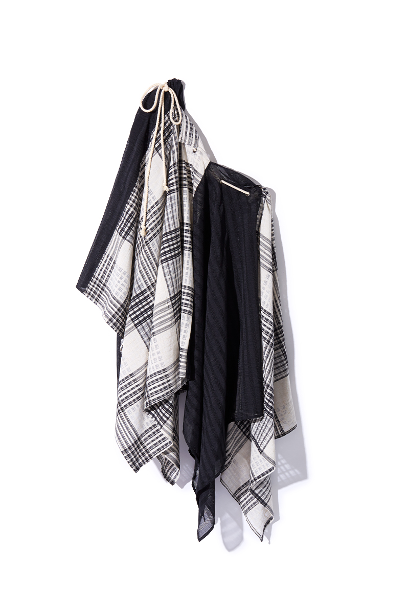 Patchwork Hem Skirt 詳細画像 Black 4