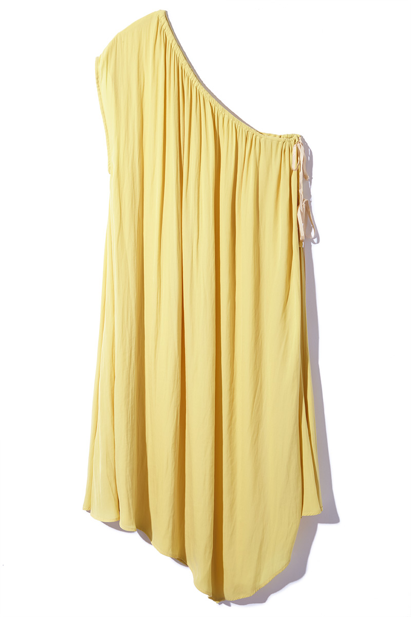 Asymmetric Summer Dress 詳細画像 Yellow 1