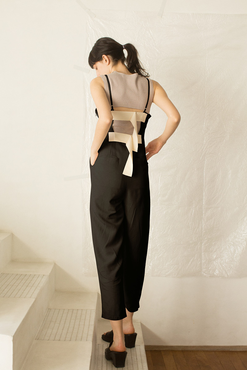 Belted Linen Jumpsuits