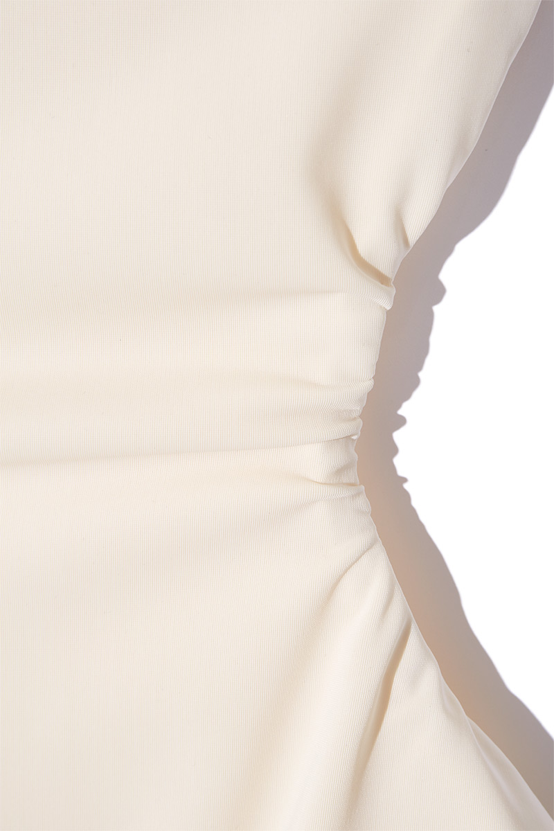 Cutting Asymmetric Swim Wear 詳細画像 White 3