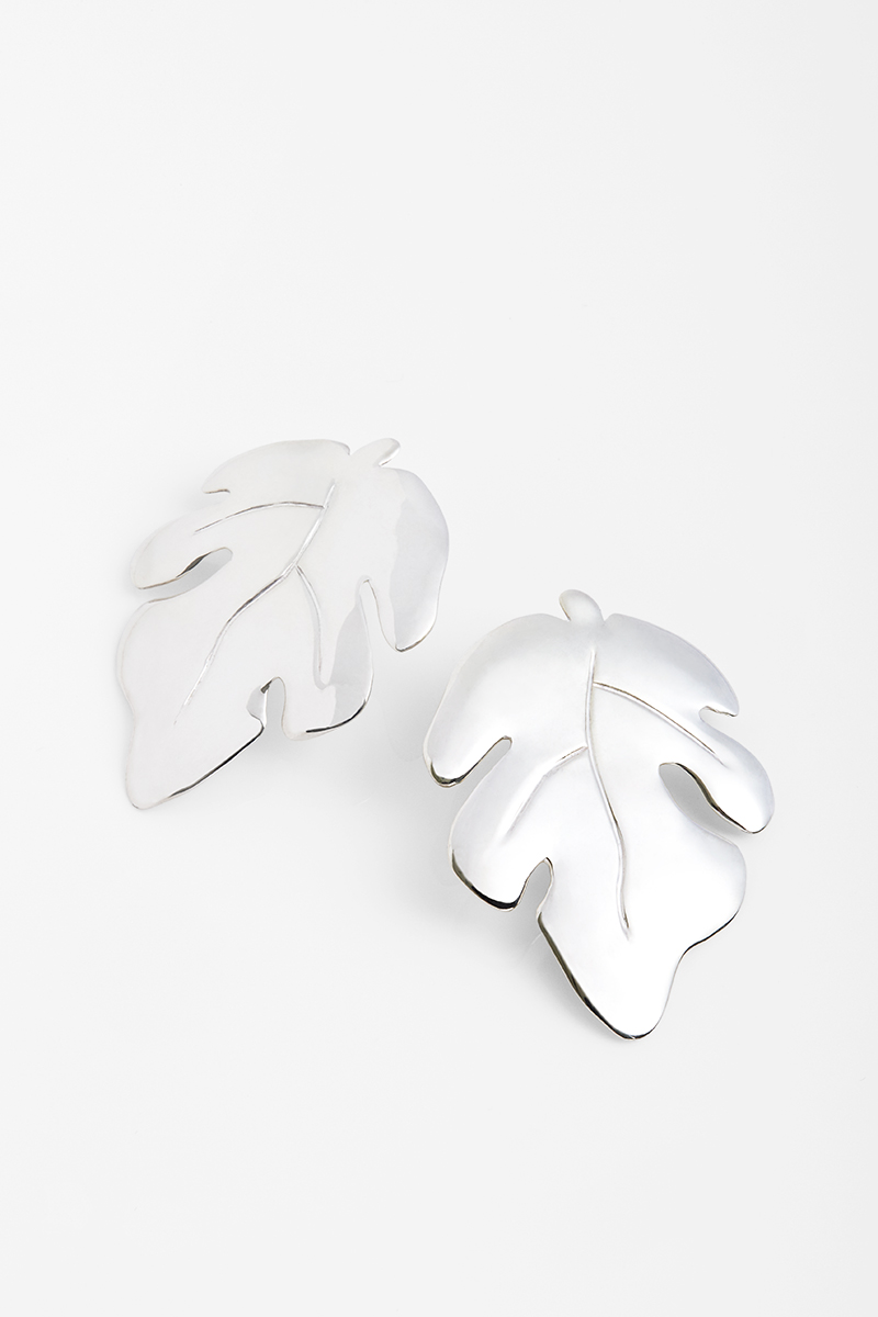 Fig Leaf Earings 詳細画像 Silver925 1