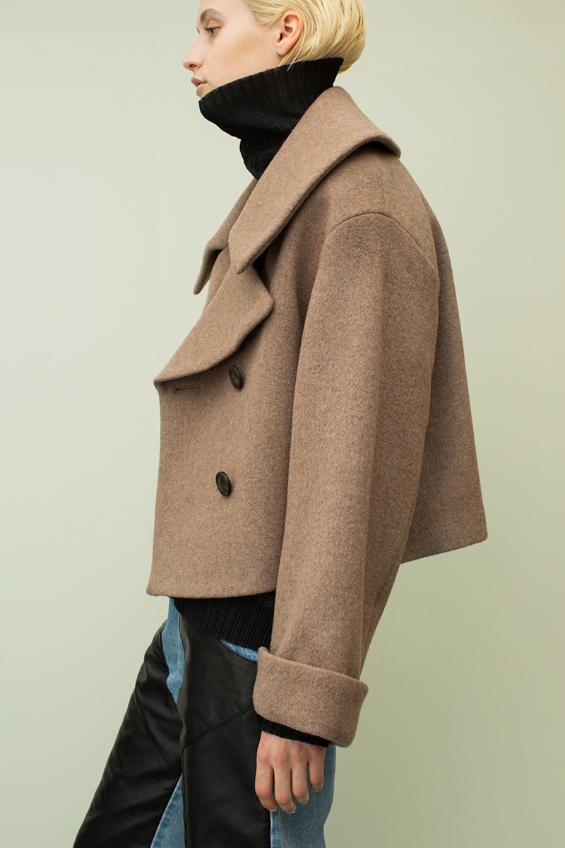 Short Double Coat 詳細画像 Beige 1