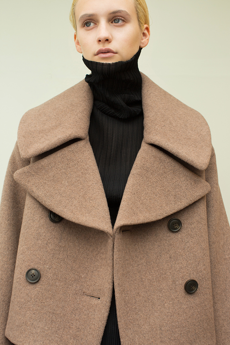 Short Double Coat 詳細画像 Beige 2