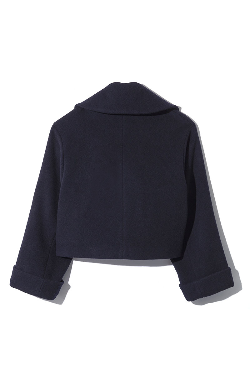 Short Double Coat 詳細画像 Navy 2